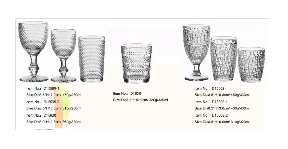 Drinking Glass Collection reference 23